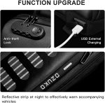Anti Theft Sling Bag Shoulder Crossbody Backpack Waterproof Chest Bag with USB Charging Port Lightweight Casual Daypack - Image 4
